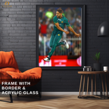 Haris Rauf - Cricket - Premium Wall Art