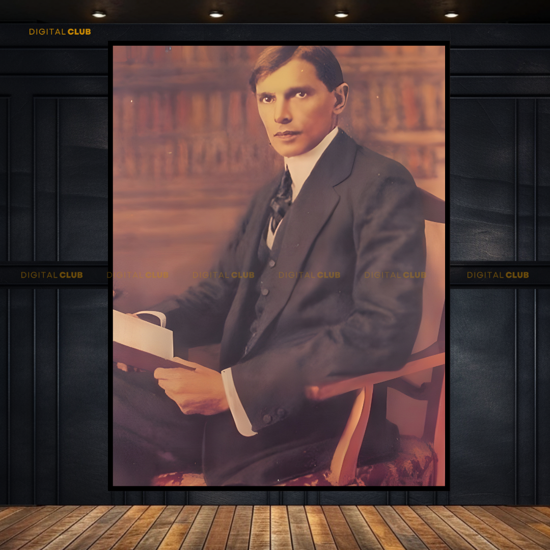 Quaid-e-Azam Muhammad Ali Jinnah 2 Premium Wall Art