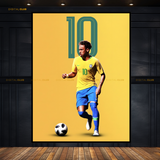 Neymar Jr - Artwork - Premium Wall Art