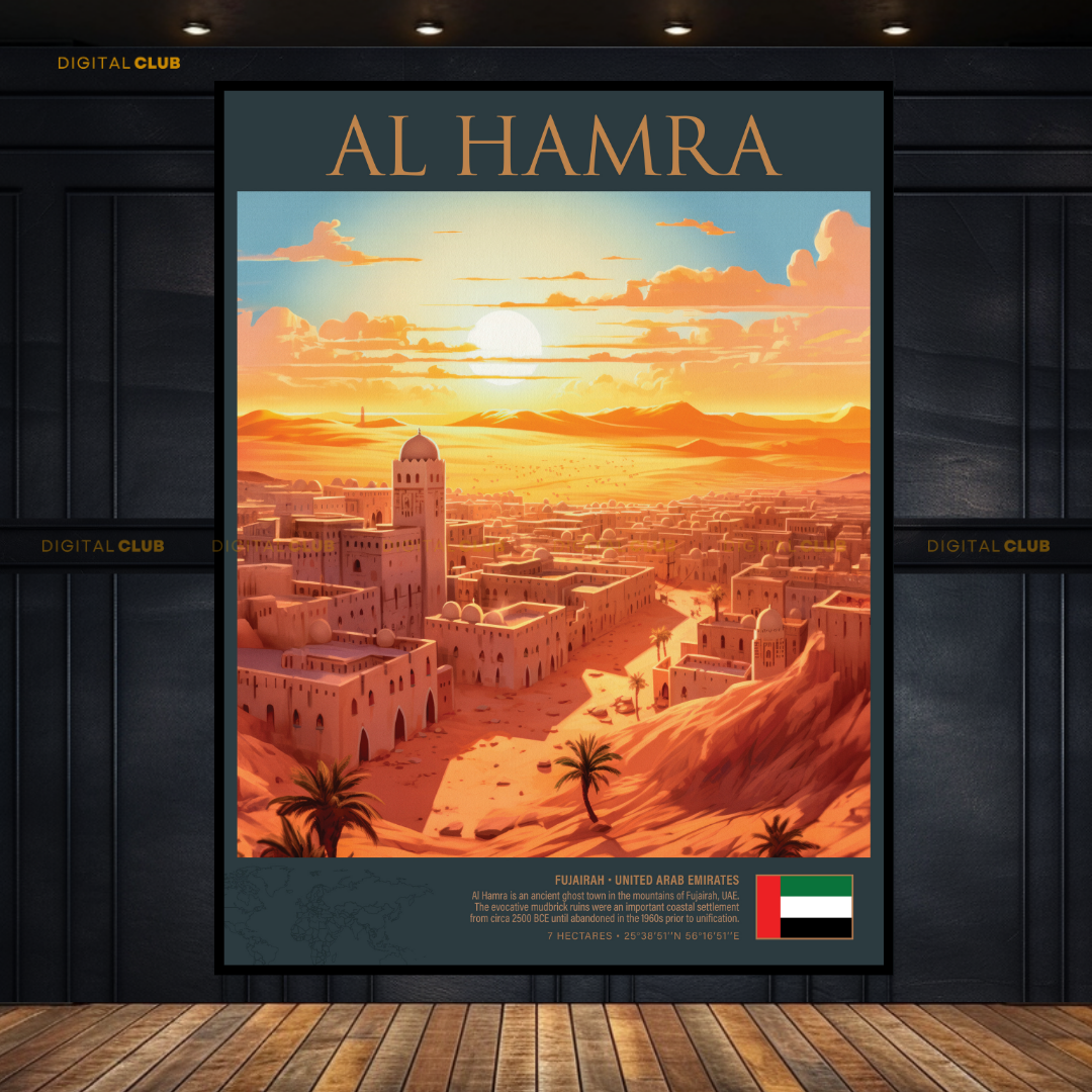 Al Hamra UAE Premium Wall Art