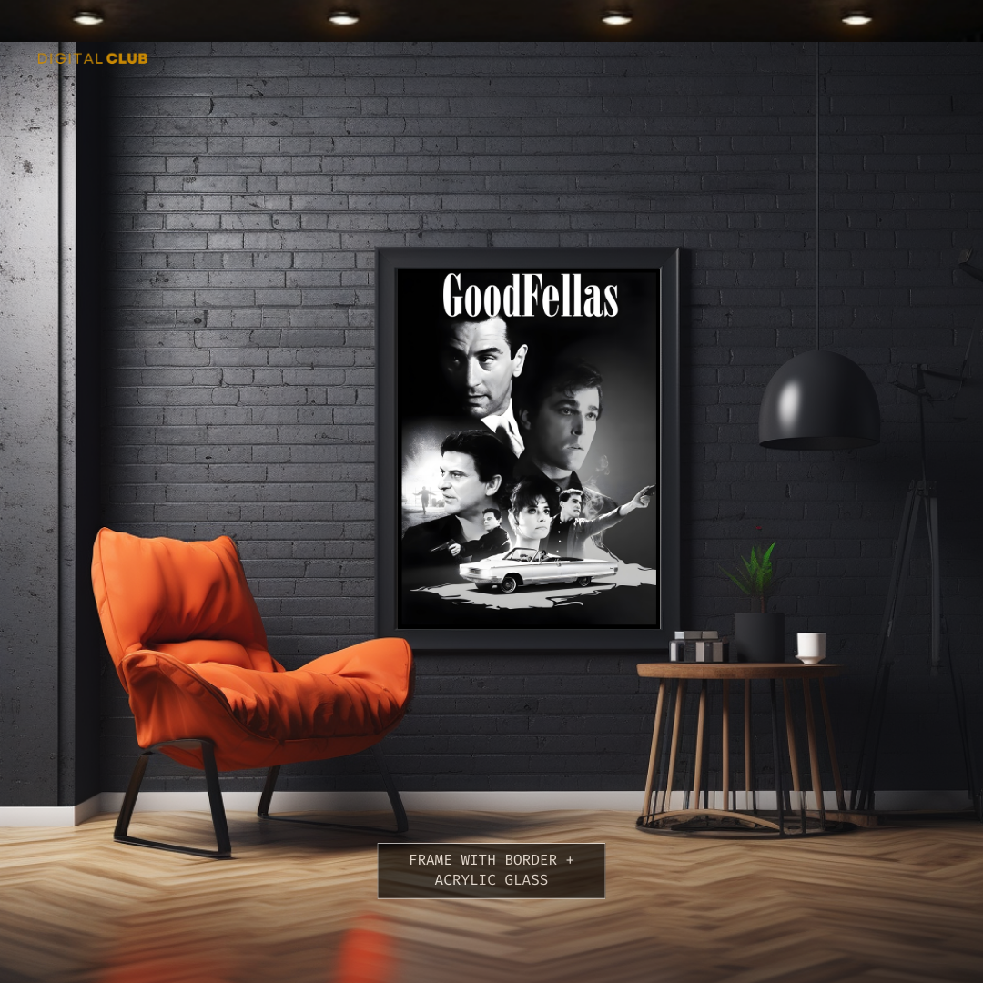 Goodfellas Movie Poster Premium Wall Art