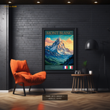 Mont Blanc France Premium Wall Art
