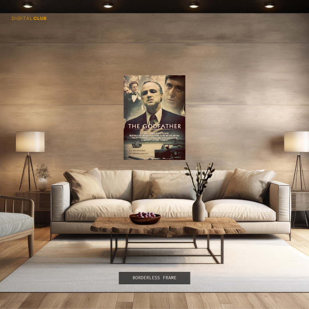 The Godfather Its Not Personal Movie Premium Wall Art