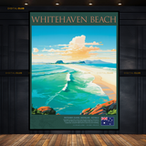 WhiteHaven Beach Premium Wall Art
