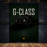 Mercedes G Class - Artwork - Premium Wall Art