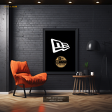 New Era Logo Premium Wall Art