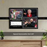 Alex Ferguson - Signed Memorabilia - Wall Art