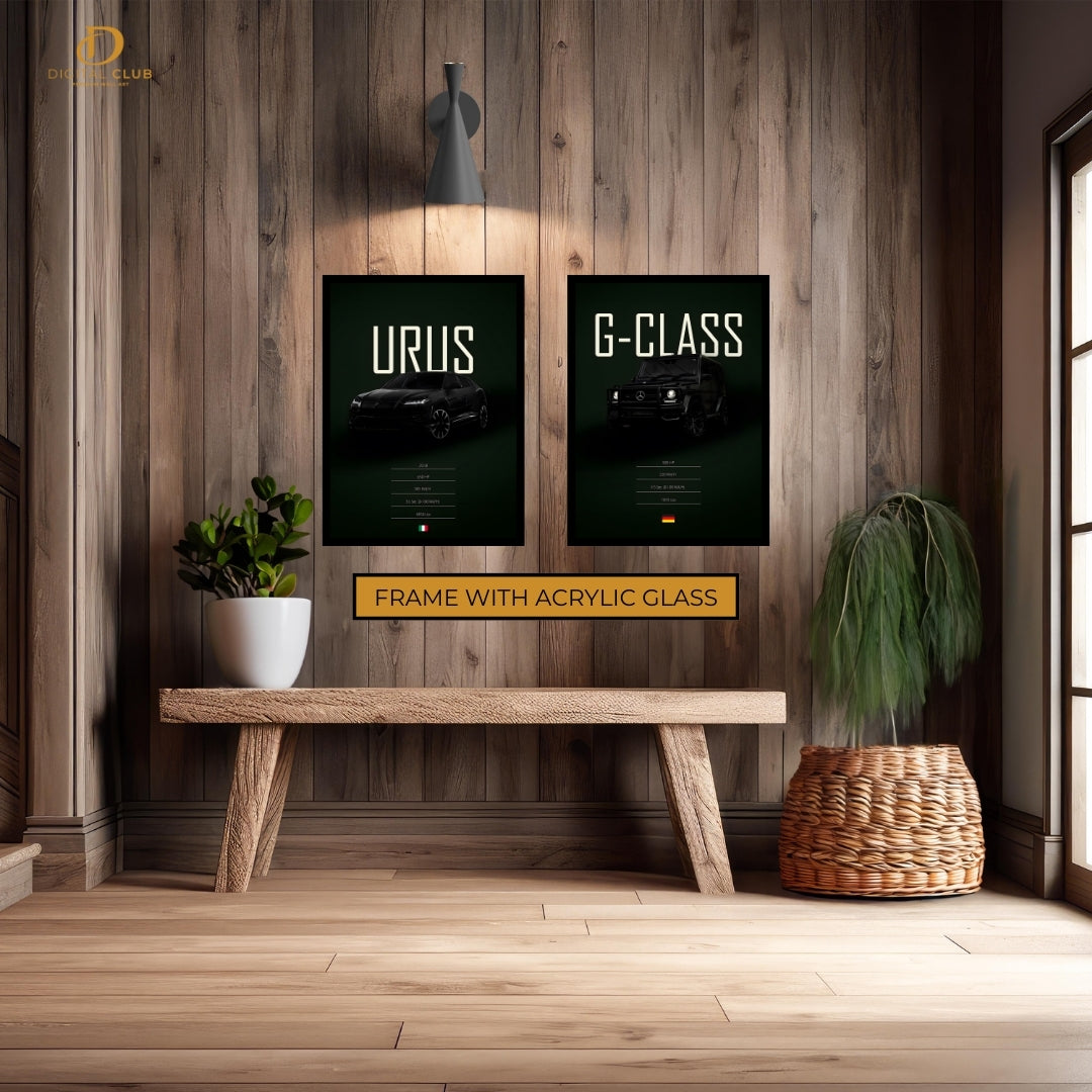 Urus & G Class Artwork - 2 Panel Wall Art