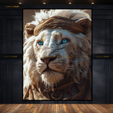 King of Jungle  - Animal & Wildlife Premium Wall Art