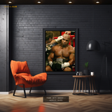 Mike Tyson Heavyweight Champ Premium Wall Art