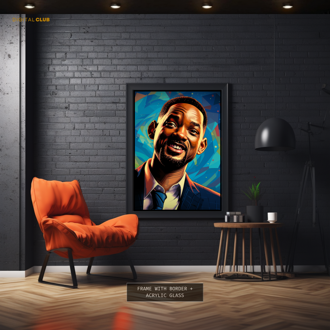 Will Smith Actor Premium Wall Art