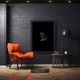 OVO Drake Logo Premium Wall Art