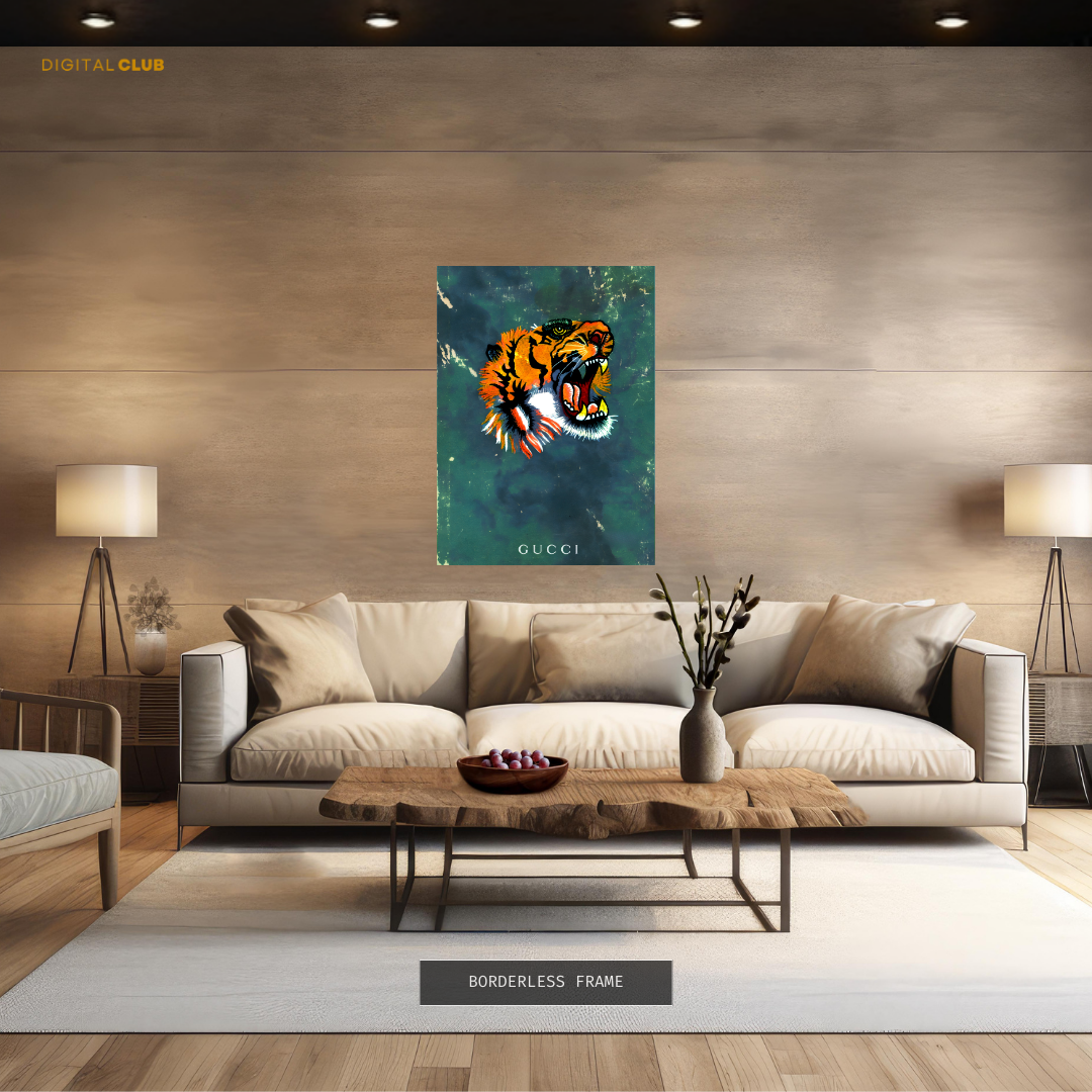 Gucci Tiger Premium Wall Art