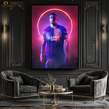 Mbappe - PSG - Premium Wall Art