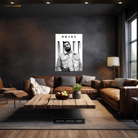 Drake Artwork - Music - Premium Wall Art