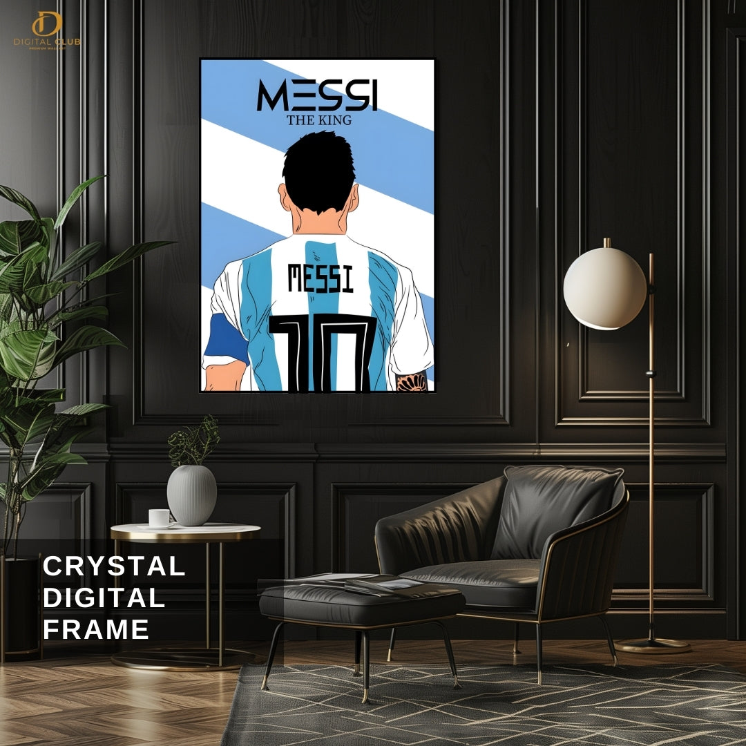 Messi - Football - Premium Wall Art