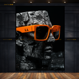 Karl Lagerfield Sunglasses Premium Wall Art