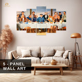 Bad Guys - Gangsters - 5 Panel Wall Art