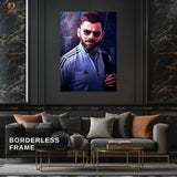 Virat Kohli 4 - Cricket - Premium Wall Art