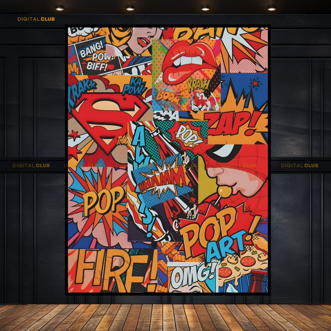 Marvel Pop ART Premium Wall Art