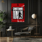 Cristiano Ronaldo 12 - Football - Premium Wall Art