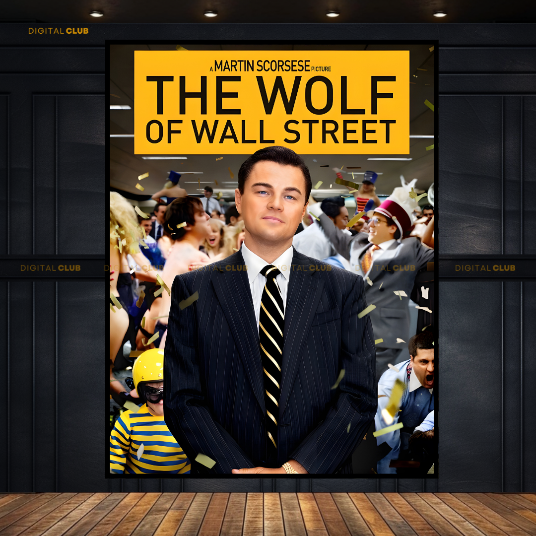 The Wolf of Wall Streets Movie Premium Wall Art