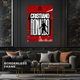 Cristiano Ronaldo 12 - Football - Premium Wall Art