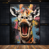 Giraffe Artwork - Animal & Wildlife Premium Wall Art