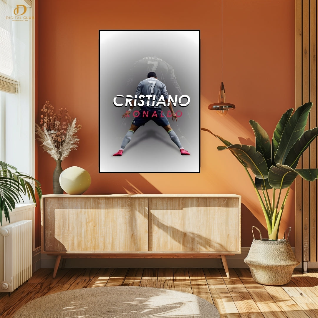 Cristiano Ronaldo 13 - Football - Premium Wall Art