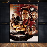Back to The Future Movie Premium Wall Art