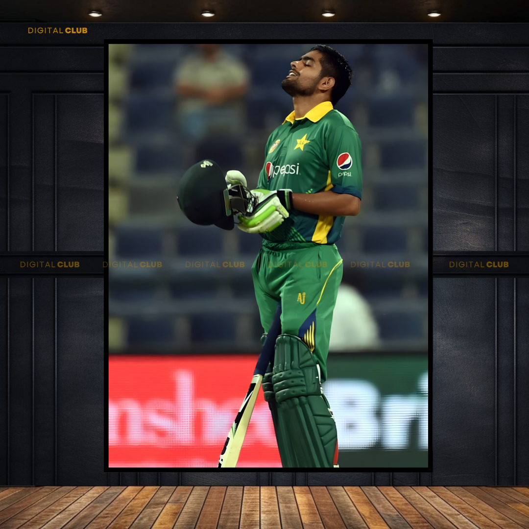 Babar Azam Premium Wall Art