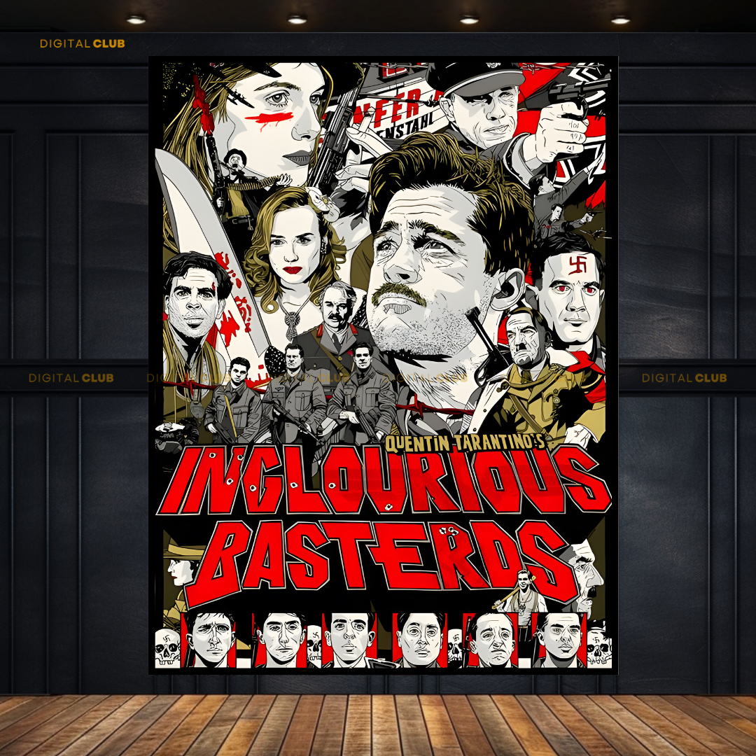 Inglourious Bastards Movie Premium Wall Art