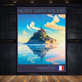 Mont Saint Michel Premium Wall Art