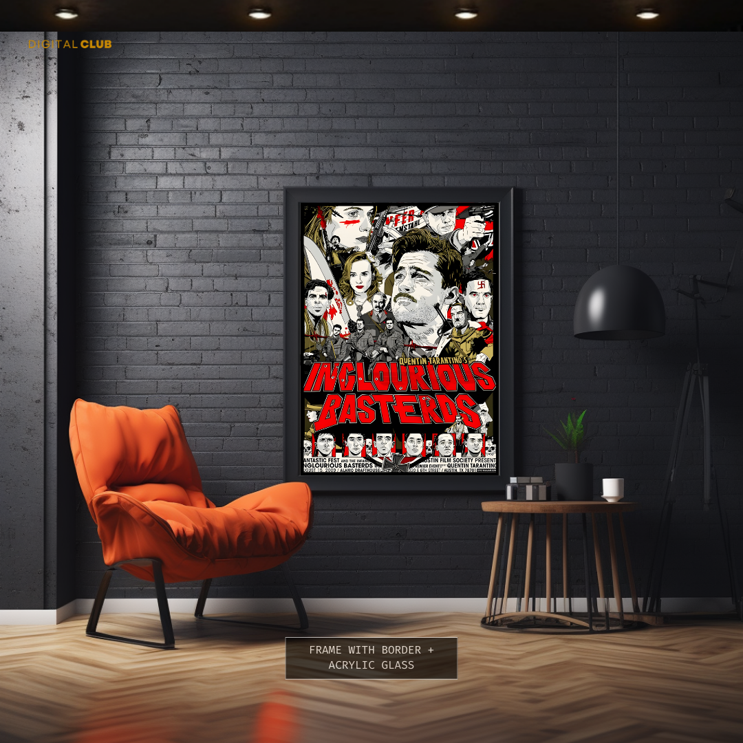 Inglourious Bastards Movie Premium Wall Art