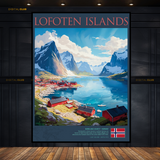 Lofoten Islands Norway Premium Wall Art