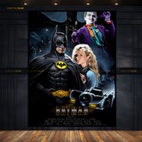 Batman Movie Poster Premium Wall Art