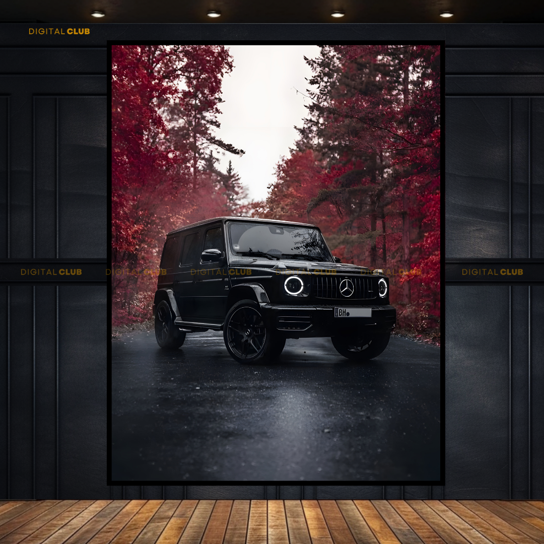 Mercedes G Class Pattern Premium Wall Art