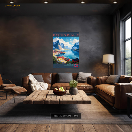 Lofoten Islands Norway Premium Wall Art