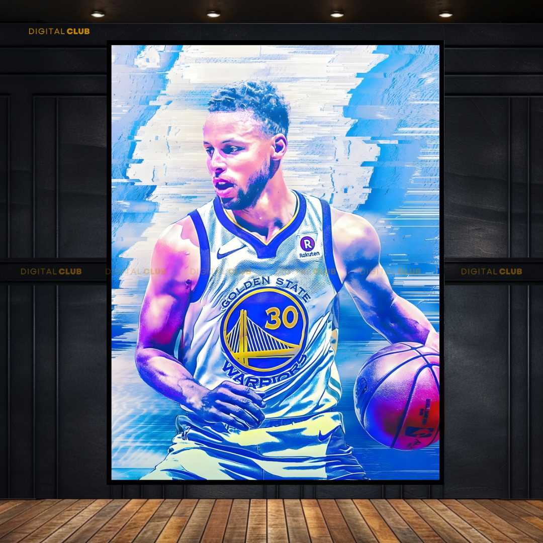 Stephan Curry NBA Premium Wall Art