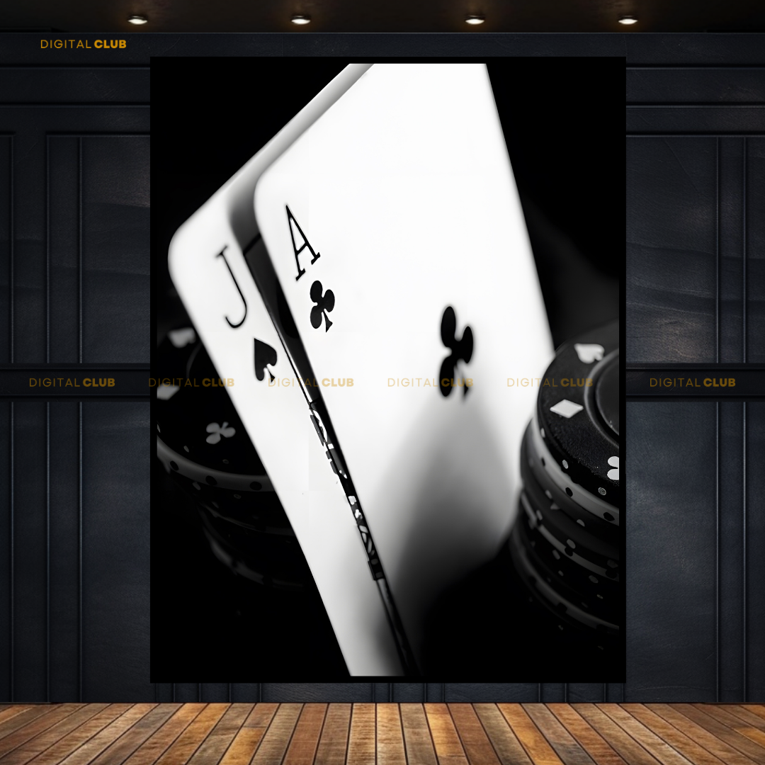 Texas Holdem Poker Premium Wall Art