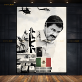 El Chapo Guzman - Gangster - Premium Wall Art