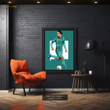 Virgil van Dijk - Football - Premium Wall Art