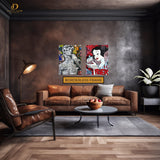 Snow White POP ART - 2 Panel Wall Art