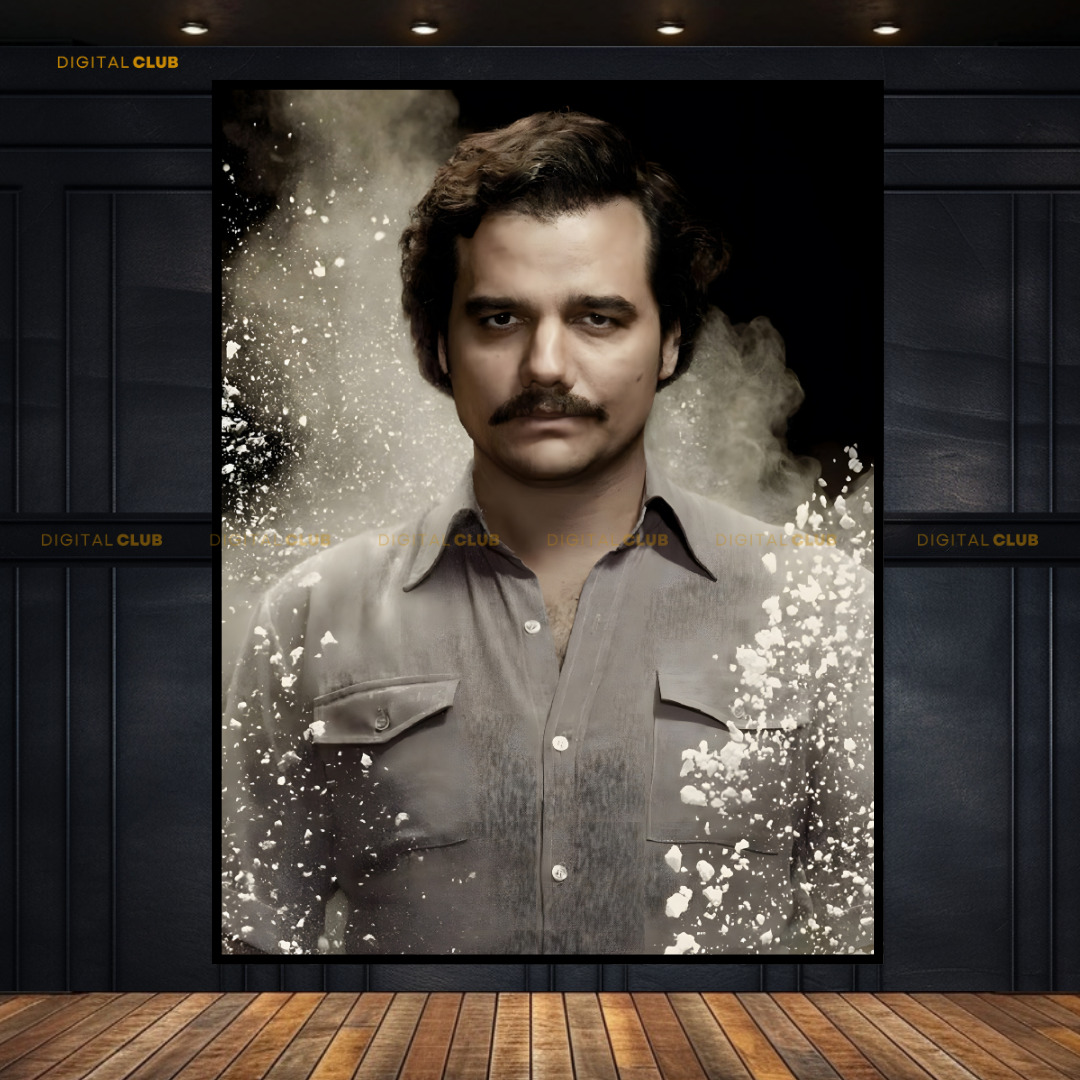Pablo Escobar Coco Don Premium Wall Art