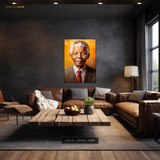 Nelson Mandela Premium Wall Art