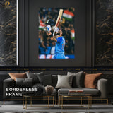 Virat Kohli 6 - Cricket - Premium Wall Art