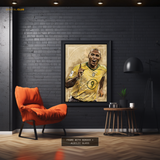 Ronaldo 9 - Football - Premium Wall Art