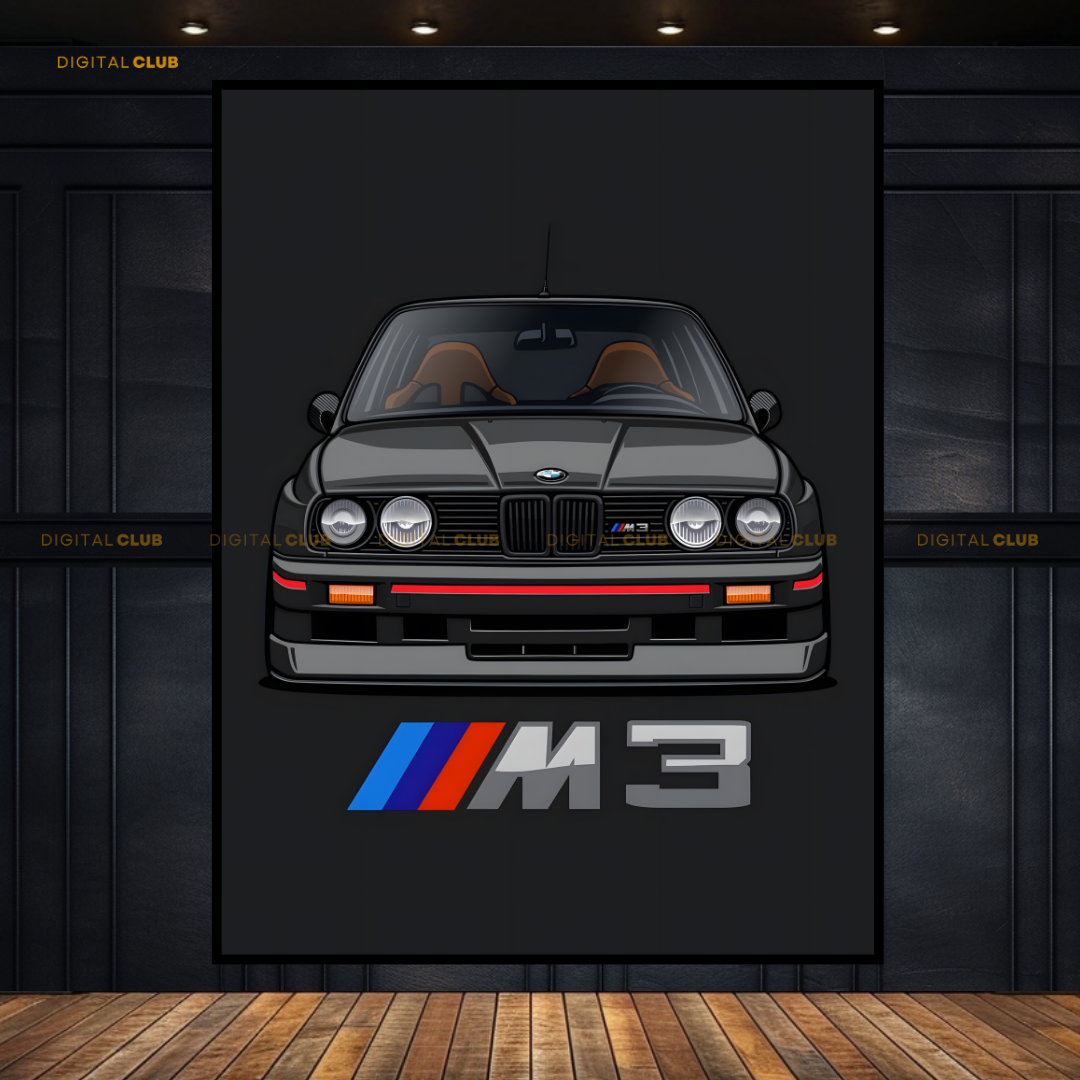 BMW M3 - Cars - Premium Wall Art