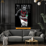 Zlatan - Artwork - Premium Wall Art