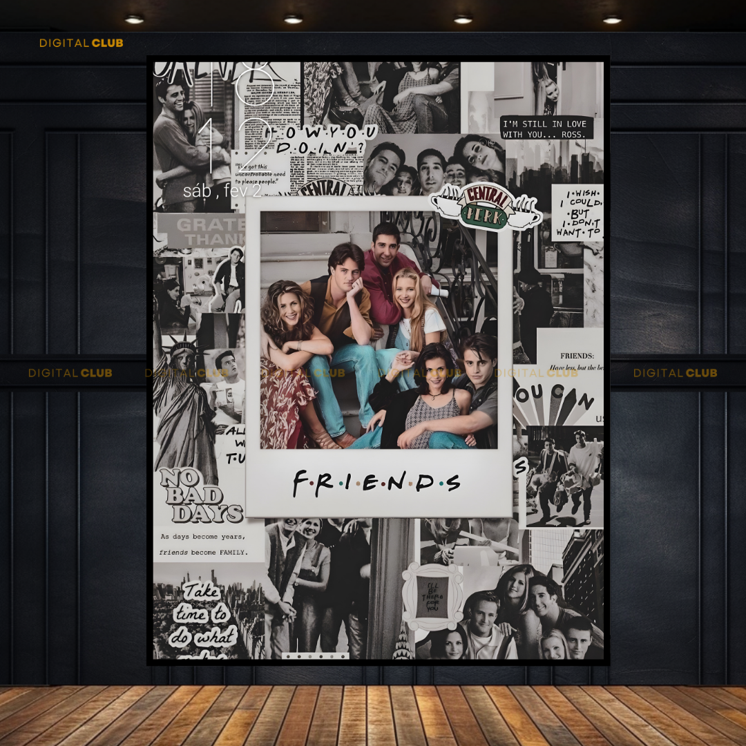 Friends Tv Series Premium Wall Art
